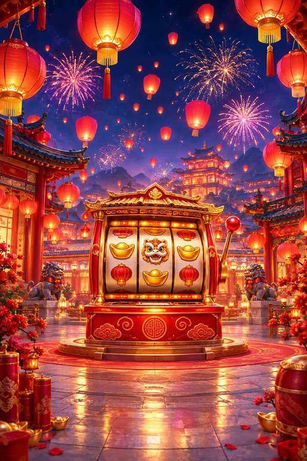 Permen warna-warni bertaburan, tema utama slot Sweet Bonanza